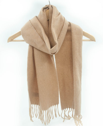 Cashmere Scarf in Camel