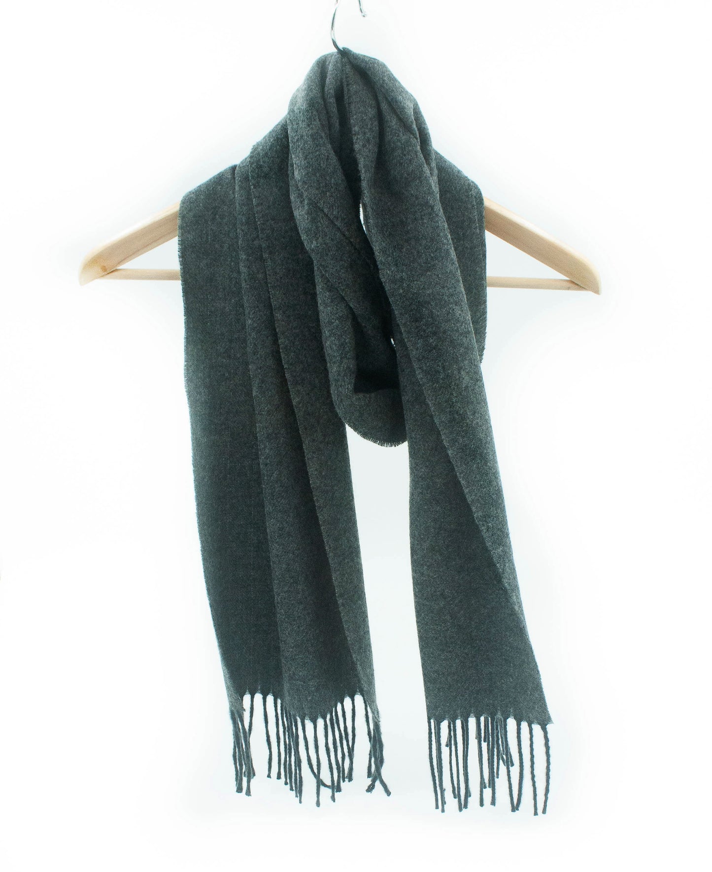 Cashmere Scarf in Charcoal