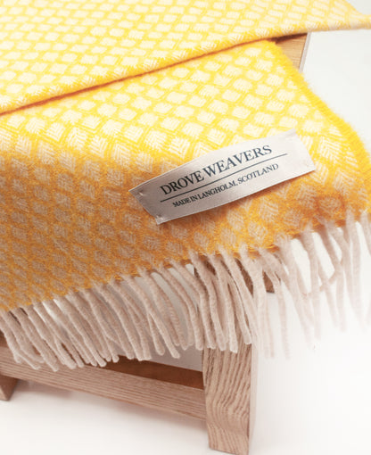 Diamond Cashmere Geelong Scarf in Sunset