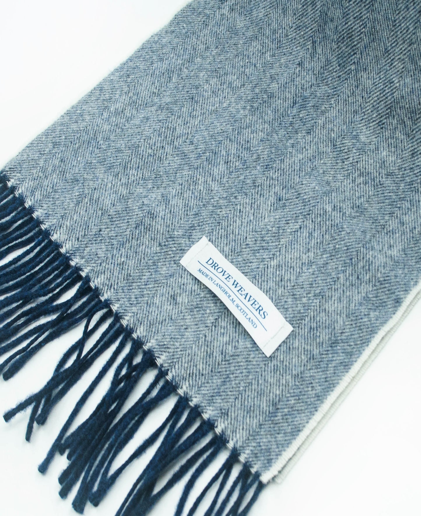 Cashmere Scarf in Navy