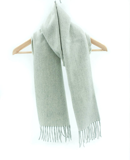 Cashmere Scarf in Silver