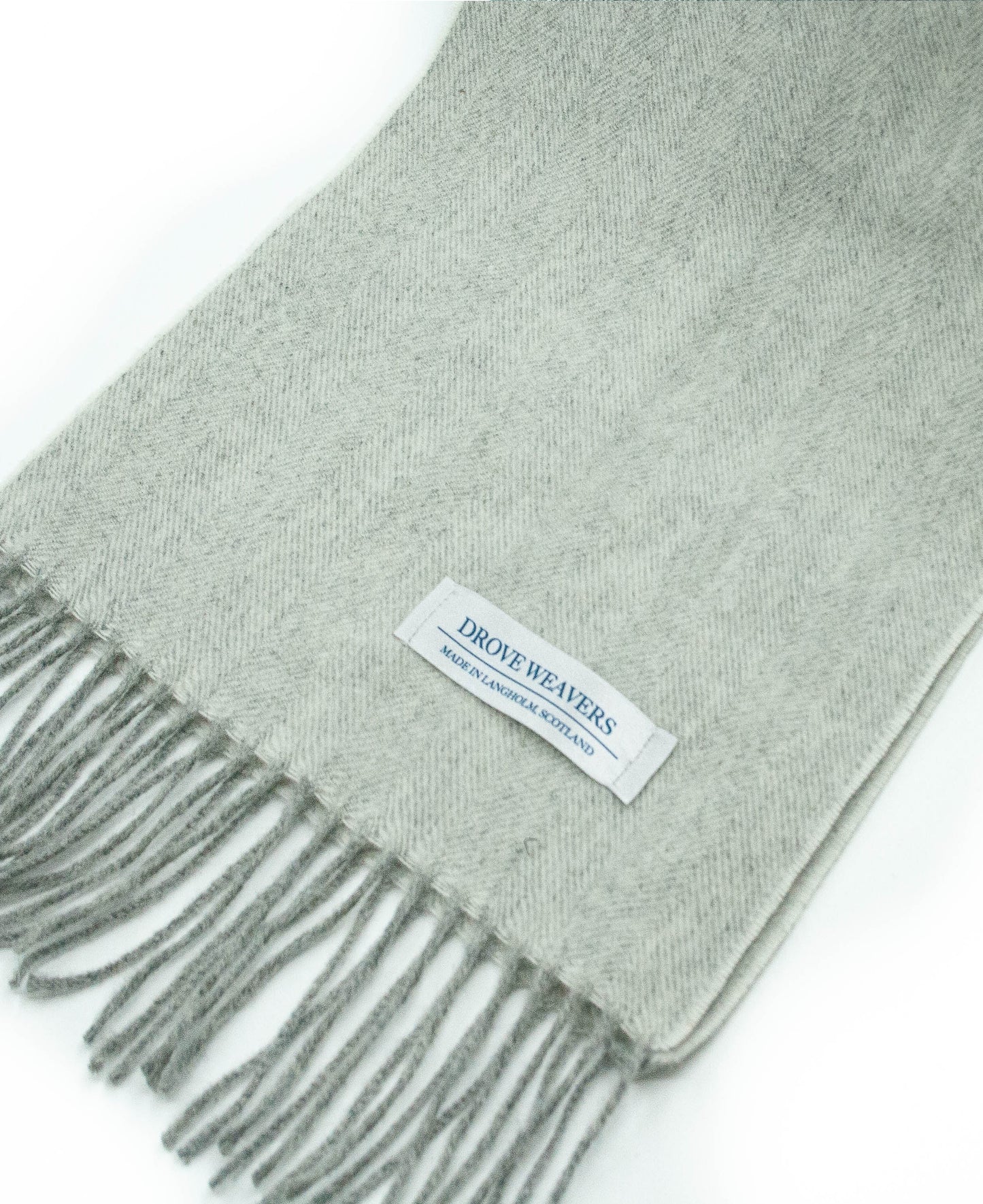 Cashmere Scarf in Silver