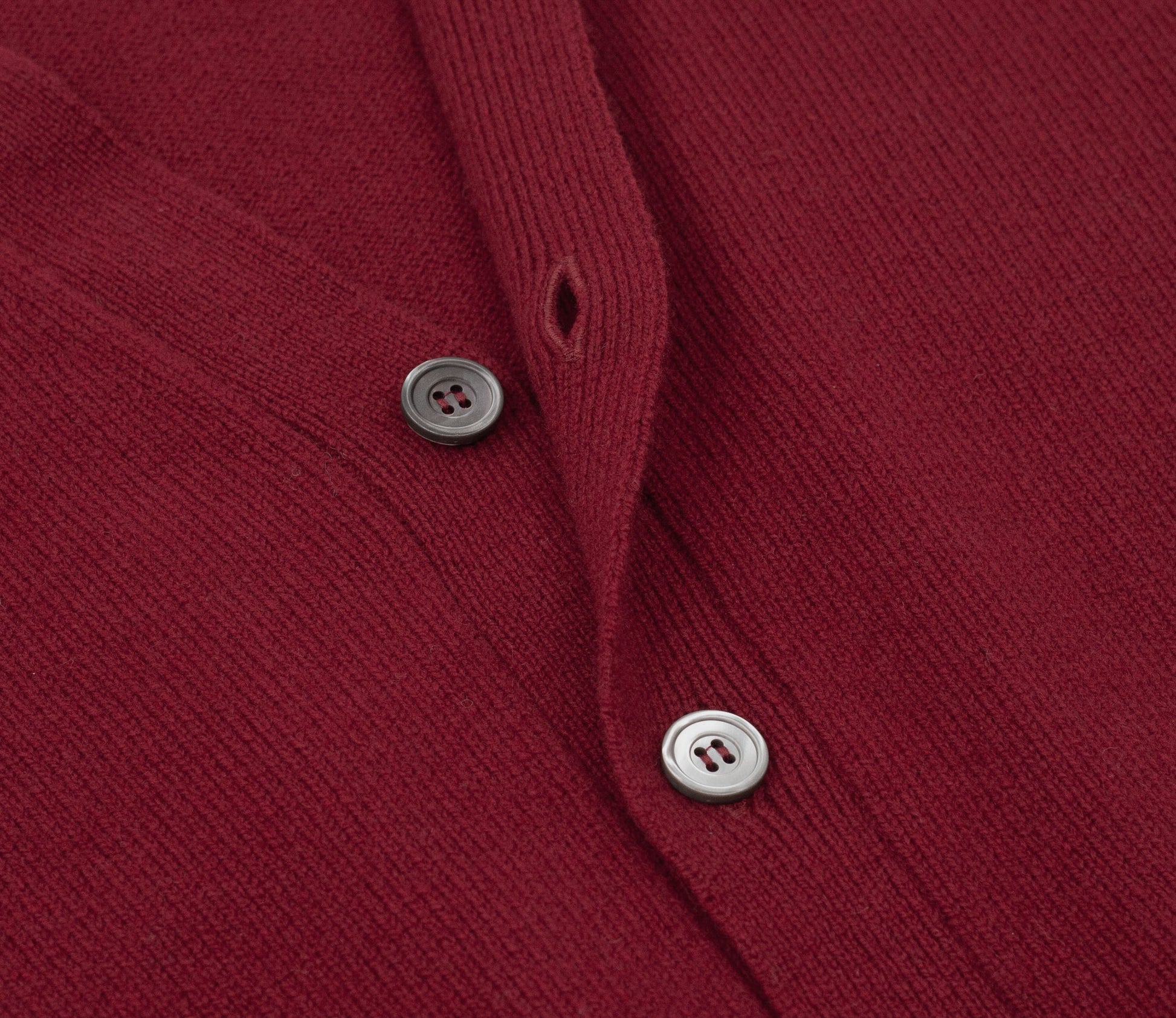 Lambswool Cardigan in Burgundy – Genuine Scottish Knits