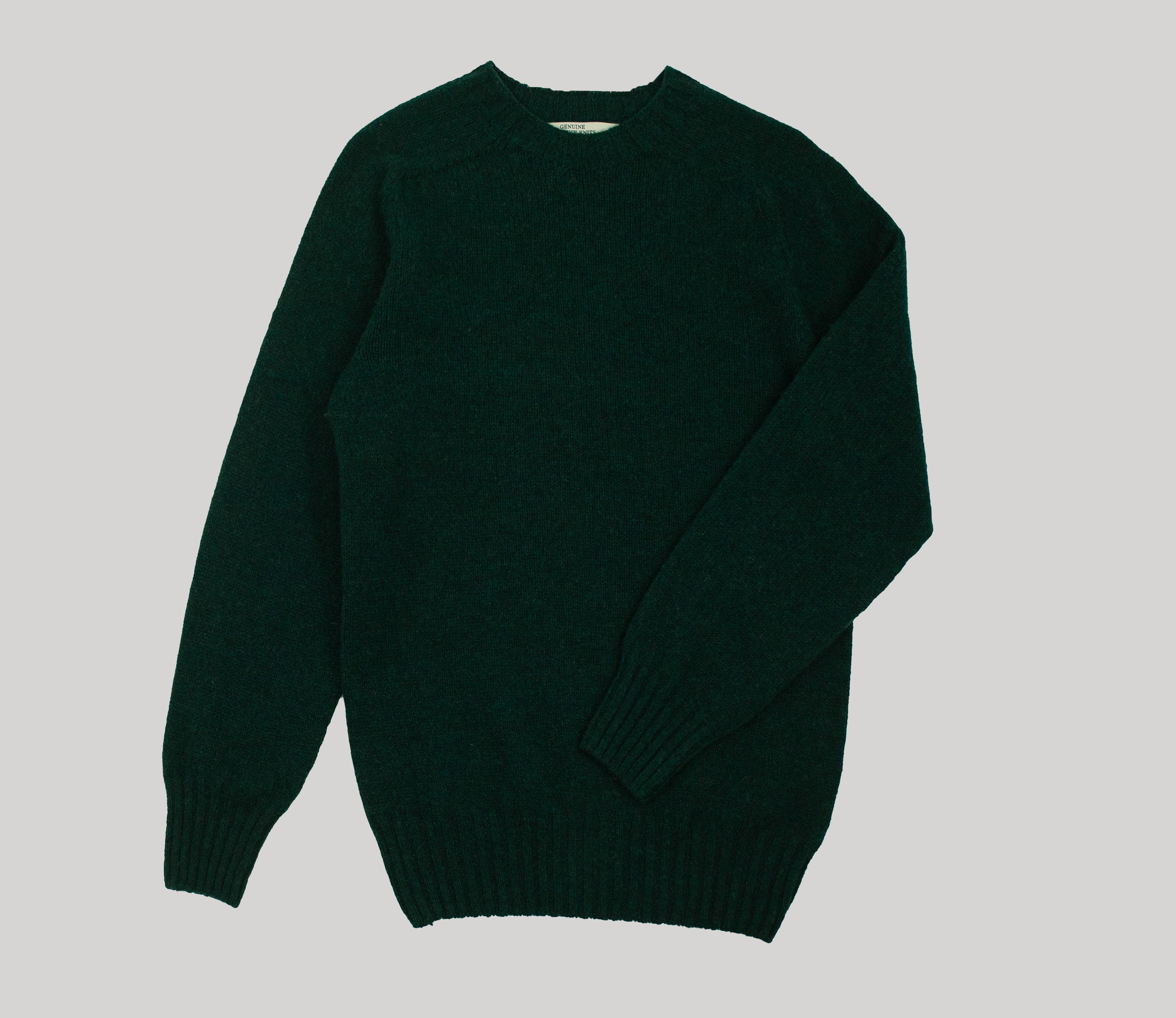 Vintage 2024 1950's Forest Green Wool Jumper